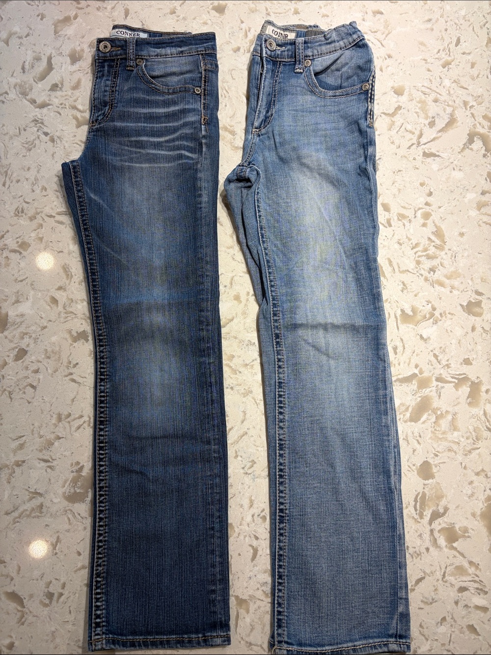 BKE Boys Conner Straight Leg Jeans – Size 14 | 2-Pair Bundle